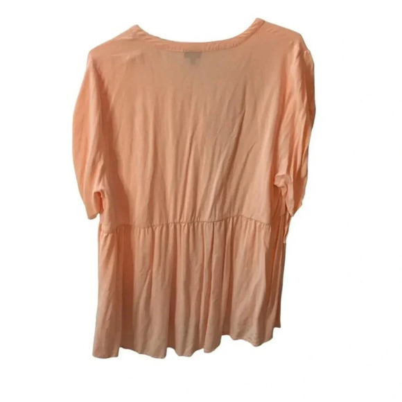 NWOT Torrid Babydoll Challis Tie Sleeve Top 3X - Picture 3 of 9